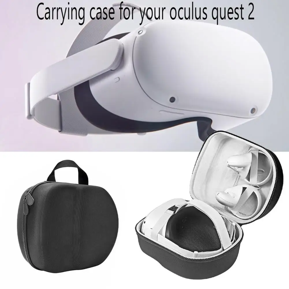 

VR Accessories Hard Travel Carrying Case Remote Control And All Accessory Storage Boxes For Oculus Quest VR Headsets