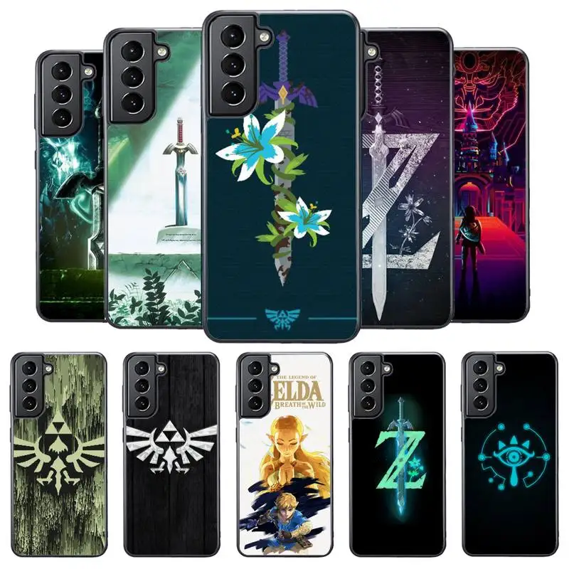 

Zeldas of legends Phone Case for Samsung s4 s5 s6 s7 s8 s9 s10e plus Edge s20 s21 s30 ultra cover PC&TPU