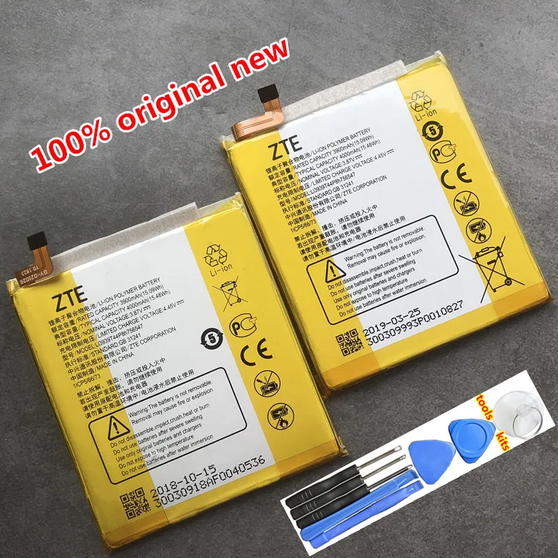 Аккумулятор Li3939T44P8h756547 для ZTE A2019 Pro AXON 9 A2020 A2020N2 Axon 10 5G V2020 мобильный телефон высокое