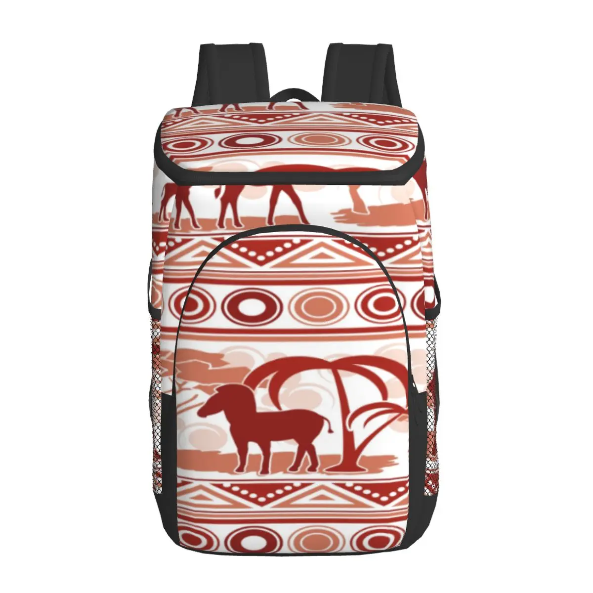 picnic cooler backpack african style waterproof thermo bag refrigerator fresh keeping thermal insulated bag free global shipping