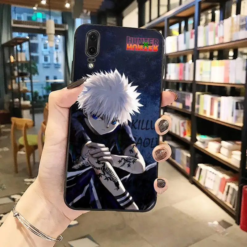 

Anime Hunter X Hunter Killua Zaoldyeck Phone Case For Huawei honor Mate P 10 20 30 40 Pro 10i 9 10 20 8 x Lite