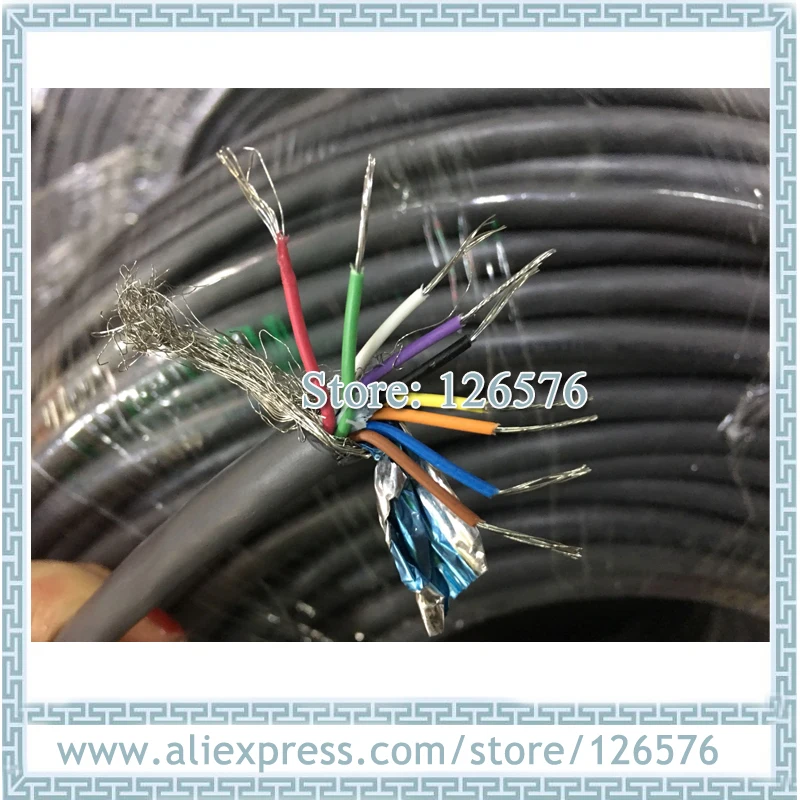 10 метров Высокое качество 0 2 ^ мм2 9 ядро экранированный кабель 24AWG | Инструменты