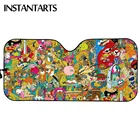 Прекрасный аниме шаблон прочный авто тень для лобового стекла складной тепловой отражатель переднее лобовое стекло Солнцезащитный козырек для лобового стекла Новинка