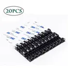 Набор инструментов для отделки проводов, комплект из 20 предметов, настольный органайзер с зажимом для проводов, для намотки шпули, намотки проводов, для мыши