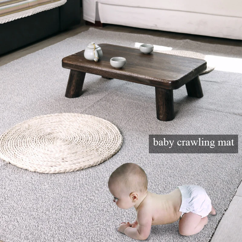 Koop Hand Geweven Tapijt Vintage Vloermat Katoen Tapijt En Tapijten Voor Thuis Woonkamer Tapijten Yoga Mat Moderne Tapijt Kids Baby Kruipen Tapijt