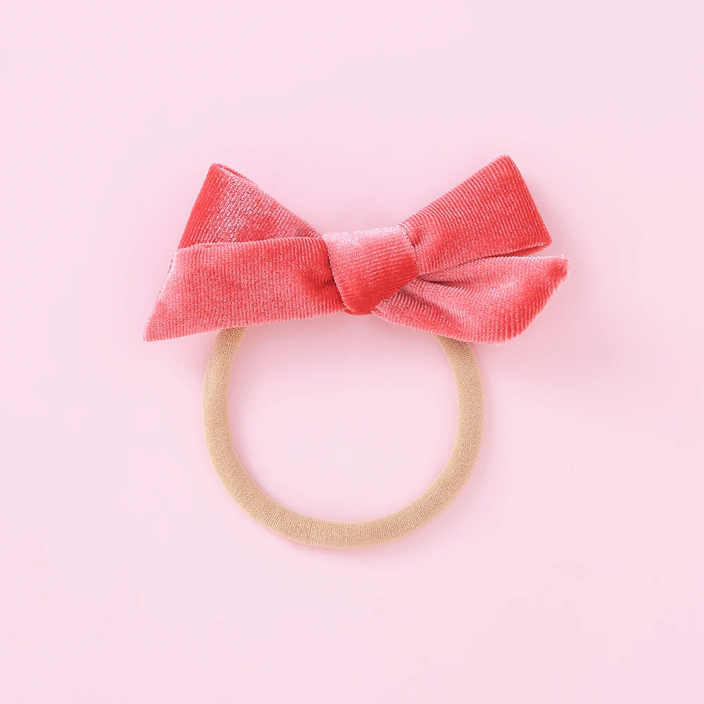 Детская повязка на голову с большим кроличьими ушами эластичная бантом для