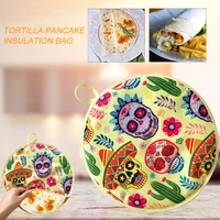 12 inch insulated bag portable picnic cloth home for microwave heat resistant restaurant keep warm tortilla warmer pouch flour