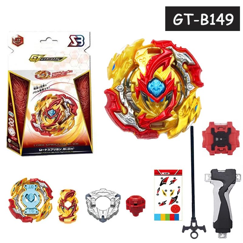 

SB Beybleyd Burst GT Series Metal Fusion Spining Gyro with Two-way Launcher Gyroscope Toys for Children