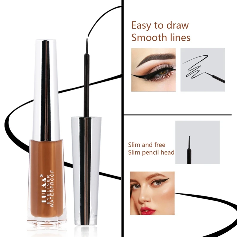 Подводка для глаз жидкая водостойкая стойкая Стойкая подводка макияж инструмент