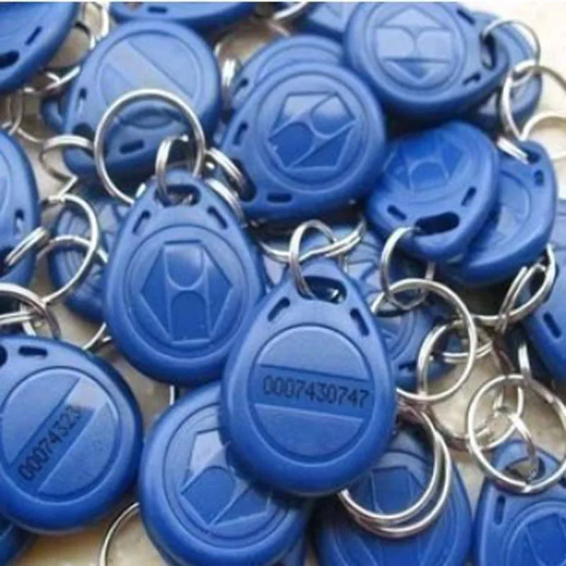 Смарт RFID 125 кГц идентификационные карты Брелоки для ключей брелок входа в