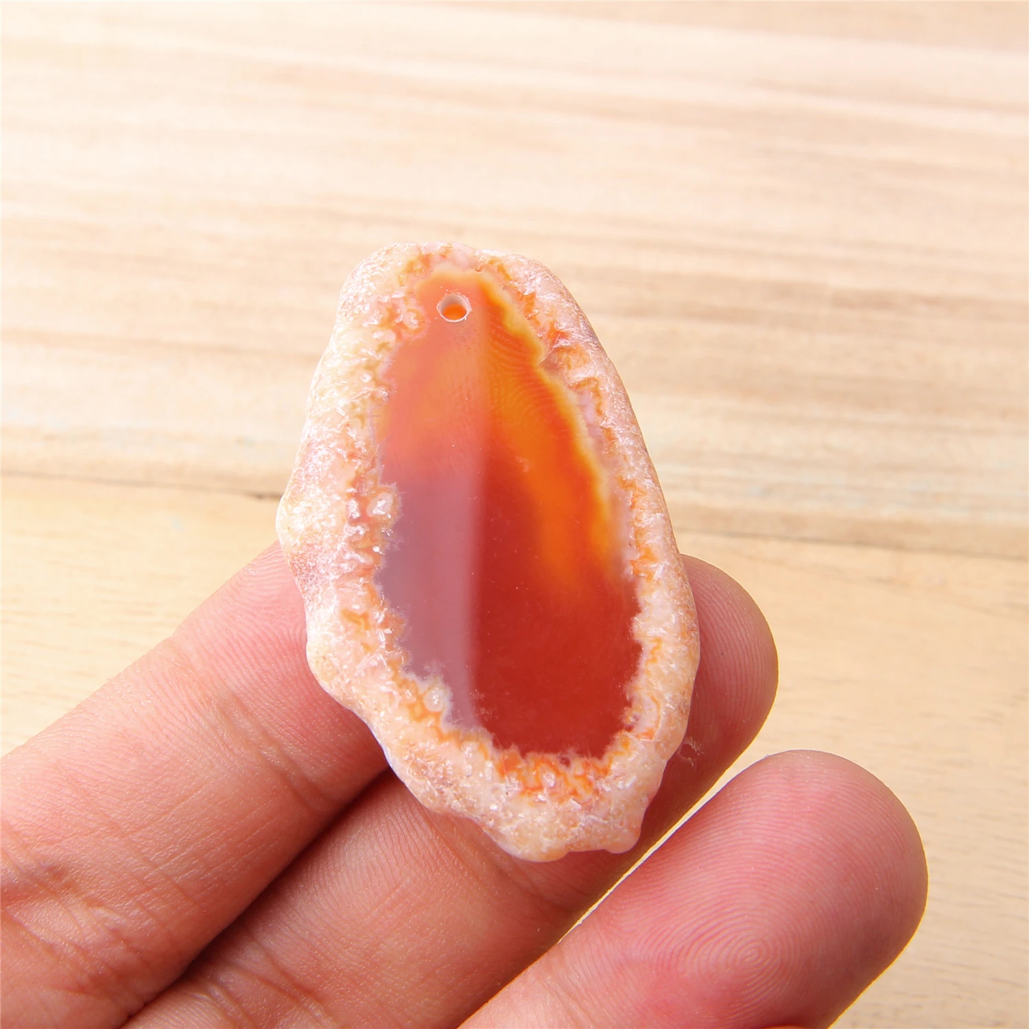 Оранжевые натуральные Агаты ломтик кулон друзы изготовление поиск ювелирных