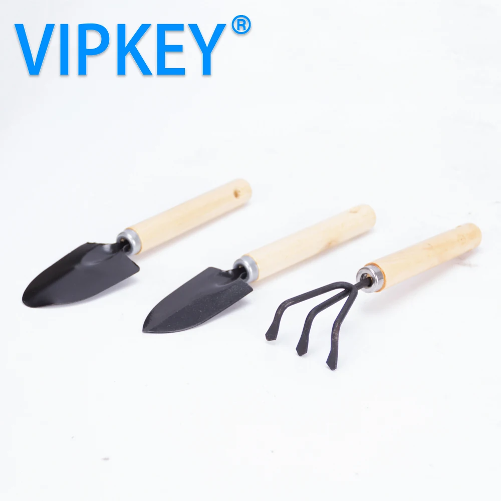 3 шт. детский садовый инструмент с деревянной ручкой | Инструменты