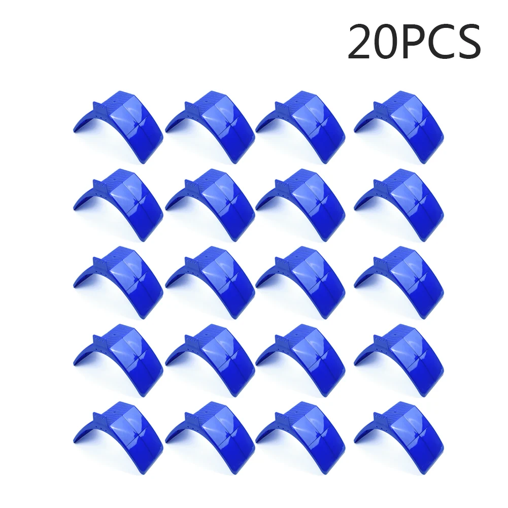 

20 Pieces Pigeon Seat Sitting Board Nest Triangular Seats Pigeon Nest Plastic