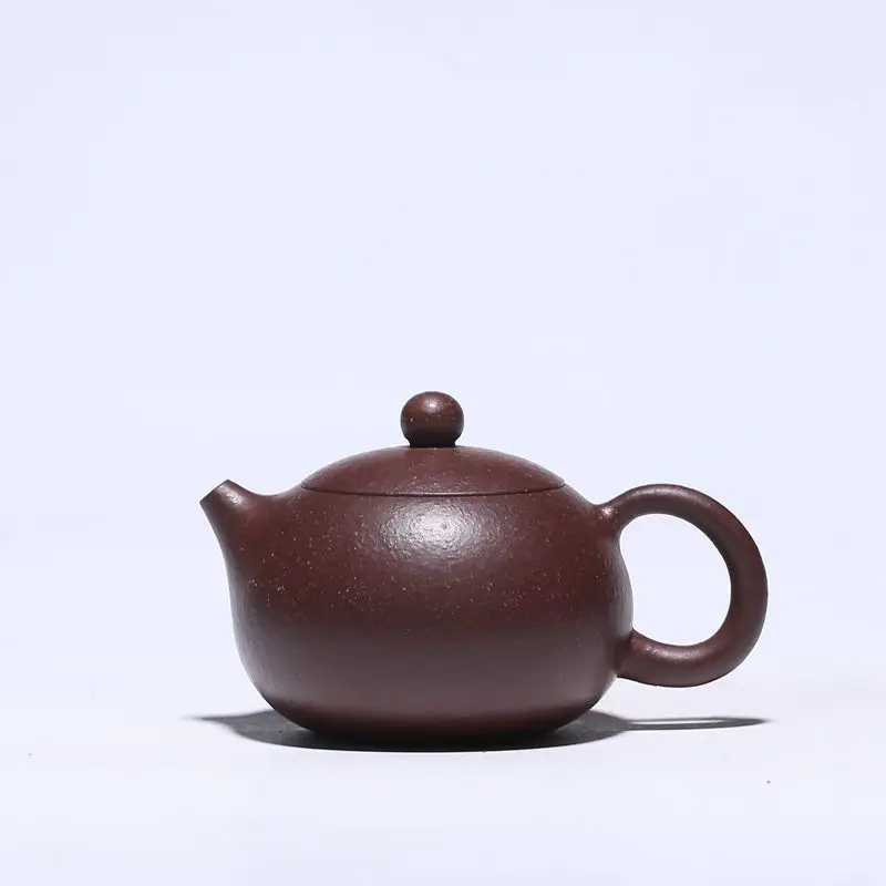 

Origin purple clay teapot pure handmade Yixing raw ore black gold sand Xishi teapot ball hole upgrade teapot mixed batch
