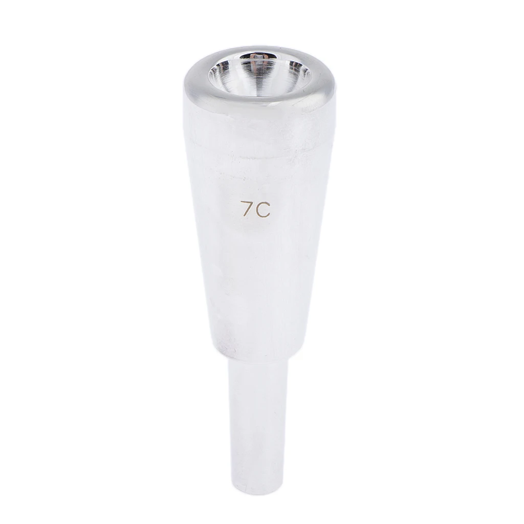 

Trumpet Mouthpiece 7C Replacement Musical Instruments Accessories, Gold/Silver Plate
