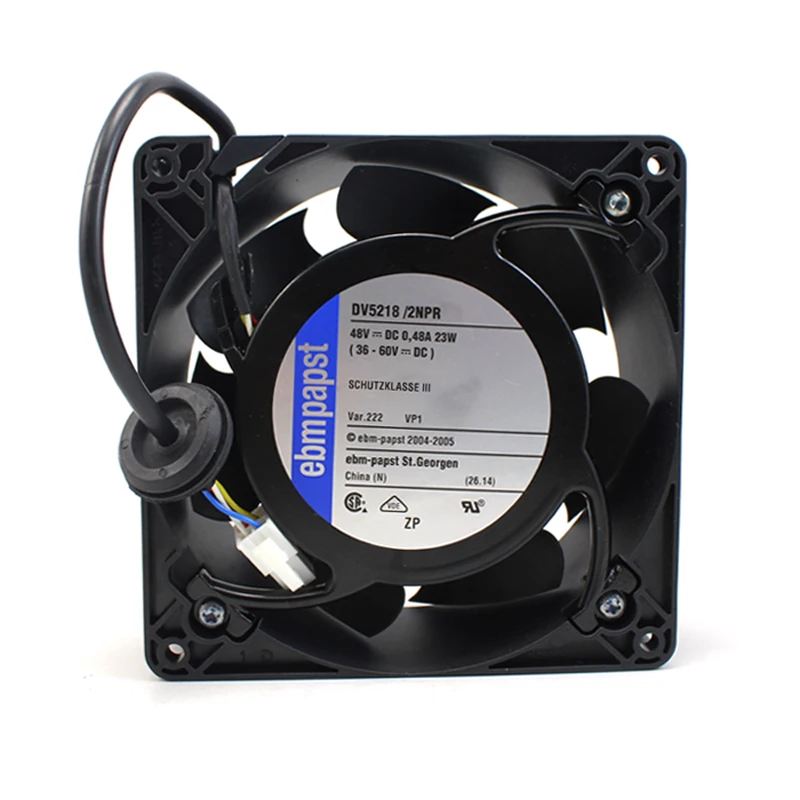 Для ebm papst DV5218/2NPR DC 48V 23W 127x127x38mm инверторный охлаждающий вентилятор| |