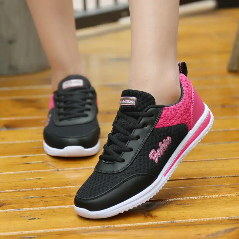

RISTOP Spring And Autumn Soft-Soled Outdoor Lightweight Women's Shoes Low-Top Breathable Comfortable Mesh Trend Running Shoes
