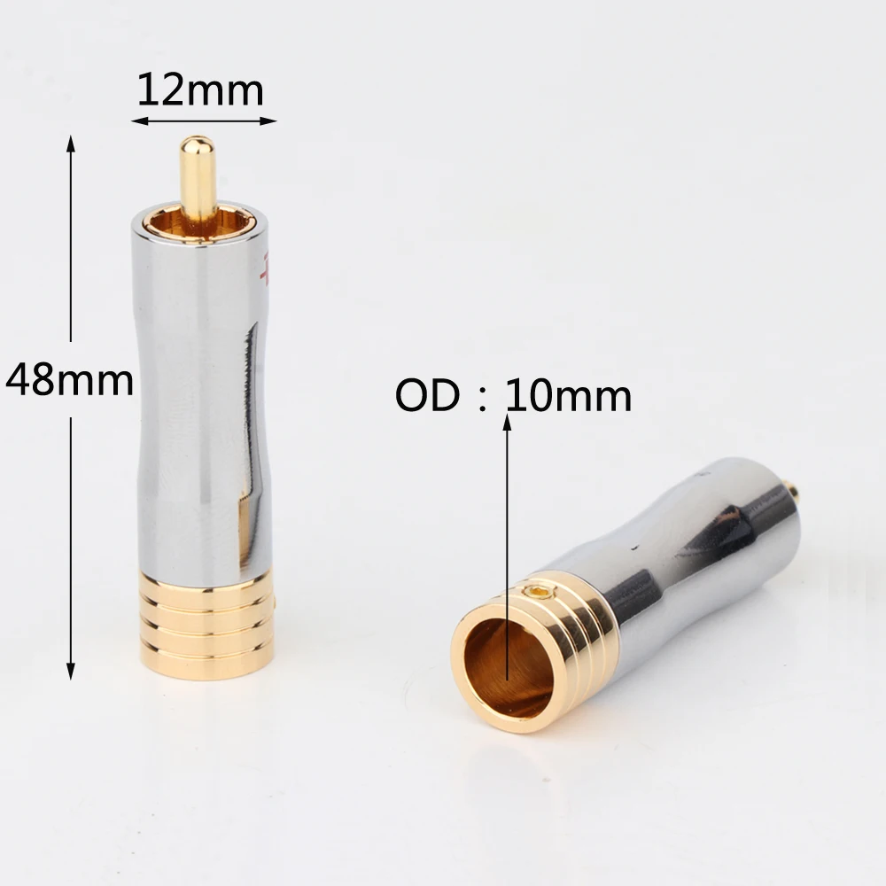 R1703 4 шт. Pailics разъема типа тюльпан Pailiccs RCA Hifi кабель аудиосигнала штекер аудио