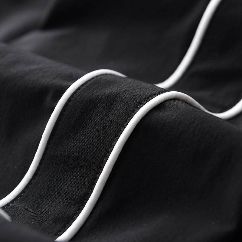 

with Luxurious autumn white edge, men's Hoodie and large 4XL contrast colors