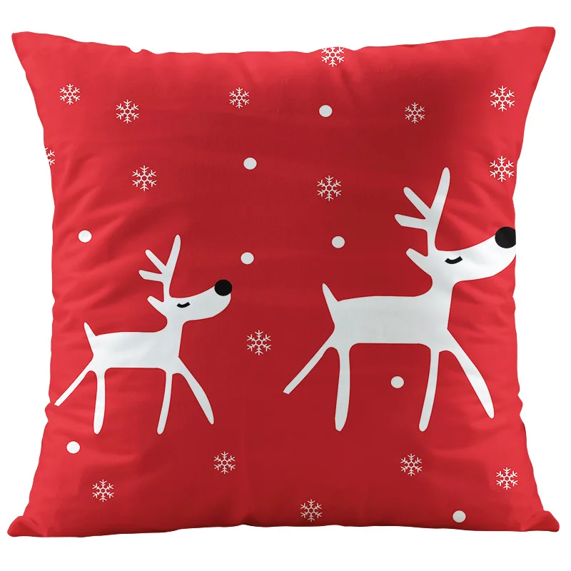 Мягкая Наволочка для дивана наволочка рождественского декора Рождество 2018 олень
