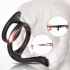 Набор силиконовых колец Se для мужчин, кольцо для пениса для пар, кольцо для задержки эякуляции, Пояс верности, клетка, рукав для пениса, Мужская секс-игрушка для взрослых