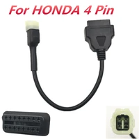 4 pin obd2 diagnostic code reader adapter cable for honda motorcycle atv