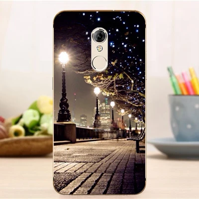 Модный силиконовый защитный чехол для телефона с рисунком ZTE V7 Plus Blade | Мобильные