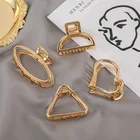 Заколки для волос южнокорейские Ins металлическая пластина Hai зажим для волос большой взрослый душ заколка для волос конский хвост заколка для волос кошачьи ушки