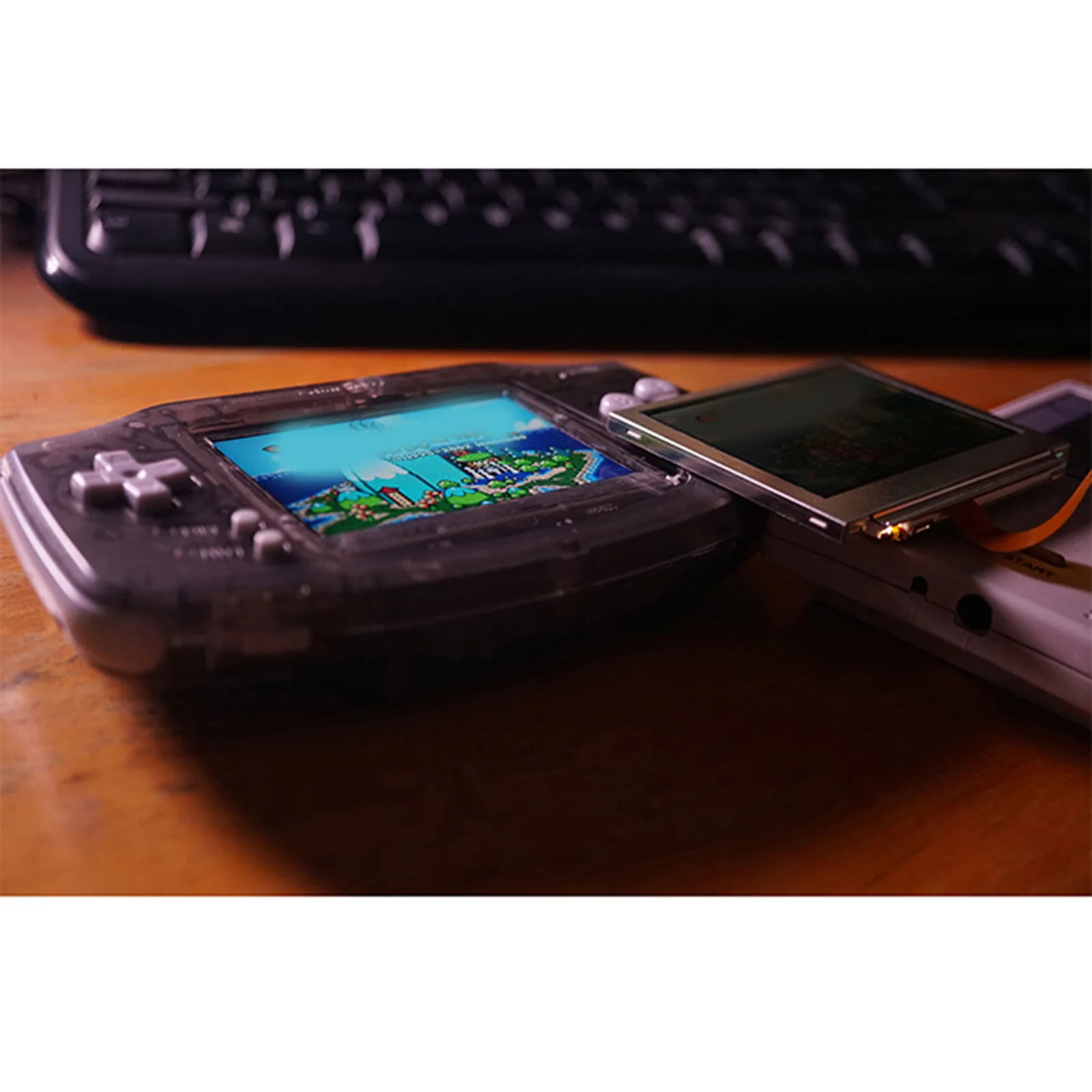 Замена IPS ЖК-экран игра консоль Nintendo GBA Регулируемая яркость сенсорный для GameBoy |