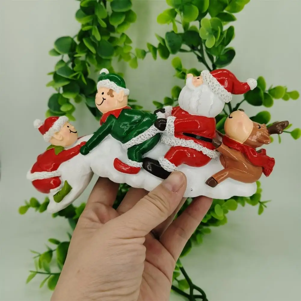 

Adorable Beauty Bear Miniature Kids Toy Resin Desktop Ornament Vivid for Home