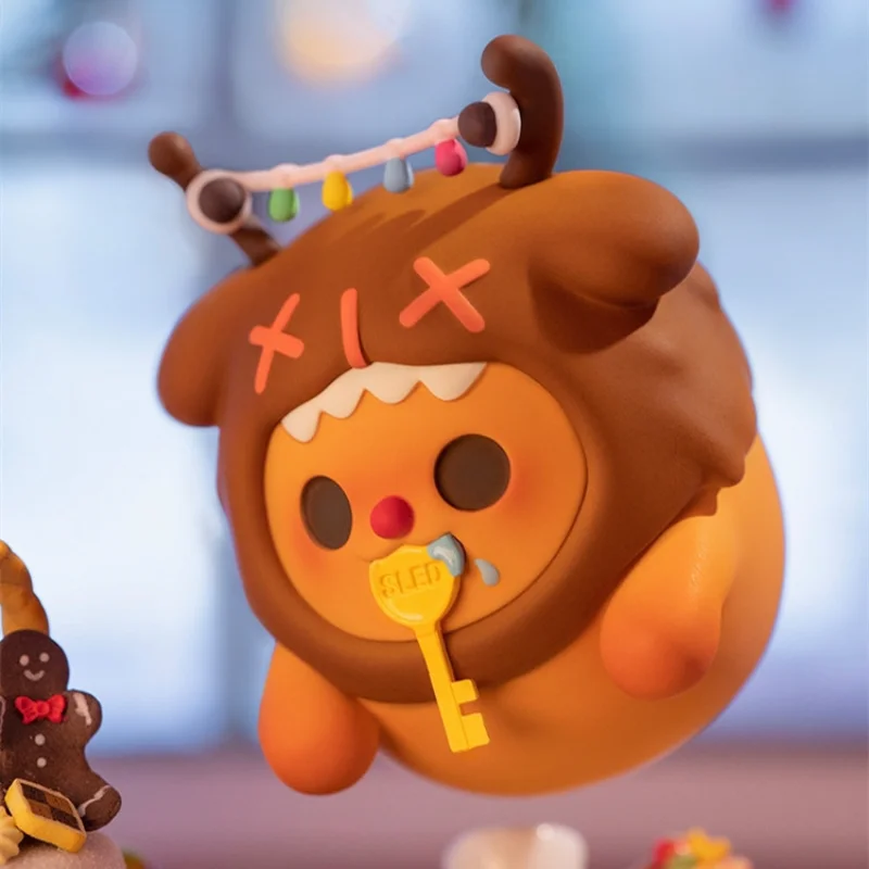 ShinWoo-figura de oso fantasma de la serie de noche de Navidad, modelo Original de caja ciega, regalo, caja sorpresa-2