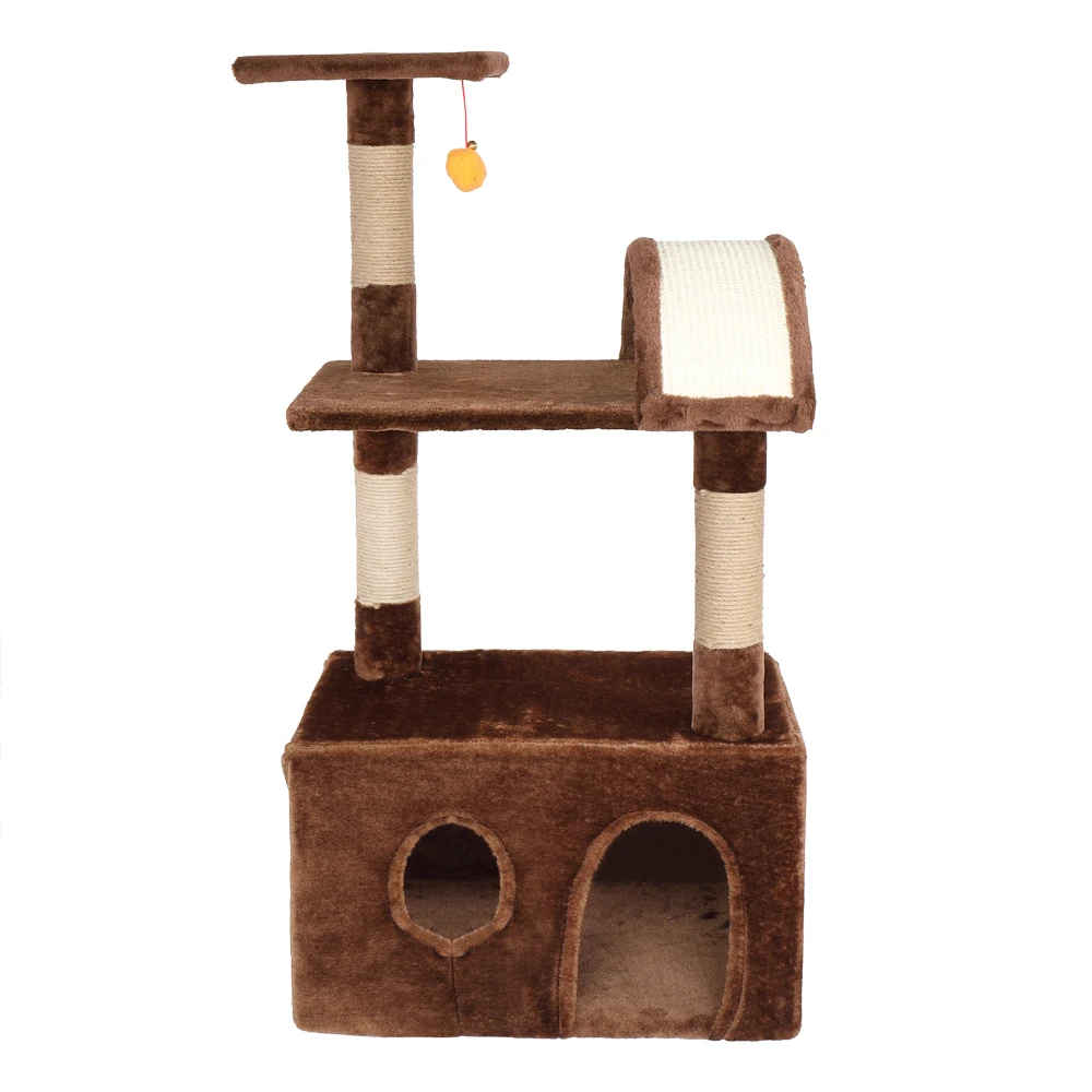 

3-layer cat climbing frame sisal cats scratching board luxury cat climbing frame household pet utility items