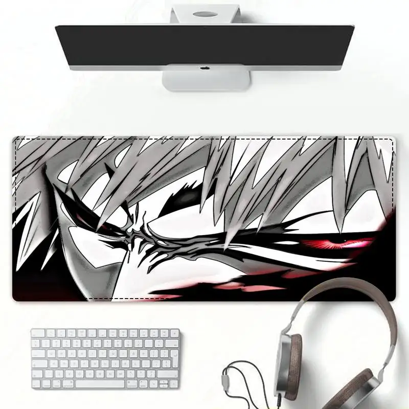 

Fashion Japanese Bleach Anime Gaming Mouse Pad Gaming MousePad Large Big Mouse Mat Desktop Mat Computer Mouse pad For Overwatch