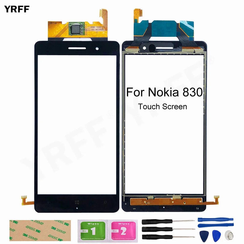 

For Nokia Lumia 830 Touch Screen Digitizer N830 Front Touch Glass Panel Sensor Free Shipping