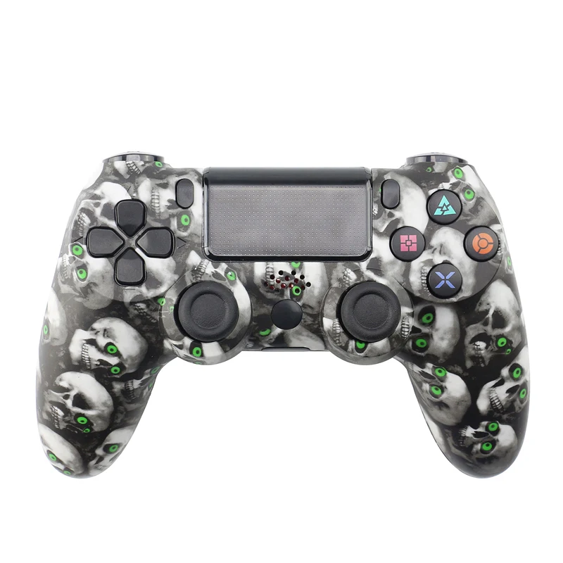 Wireless as picture USB проводной/Bluetooth беспроводной геймпад для PS4 контроллер для playstation 4 консоль джойстик для Dualshock 4 геймпад для PS3 PC - Цвет: Wireless as picture