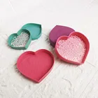 Поднос для алмазной вышивки в форме сердца