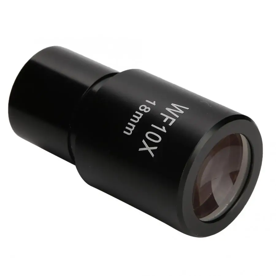 WF 10X/18mm Biological Microscope Wide-Angle Eyepiece Optical Lenses with Scale | Инструменты