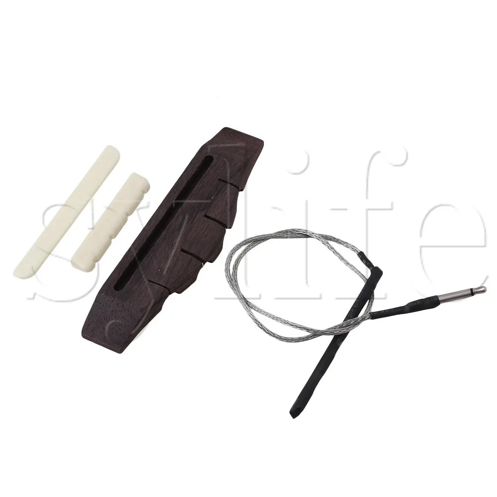 Набор укулеле 4 струнная гитара брикет из розового дерева седельная гайка|Детали