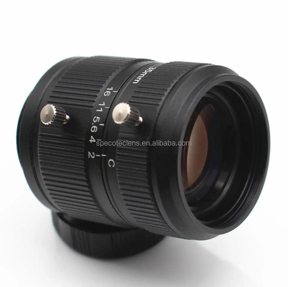 

8MP 35mm Low Distortion 1'' 2/3'' 1/2'' 1/3'' Optical 8Mega-Pixels Cmount Machine Vision Lens 8 mpixels