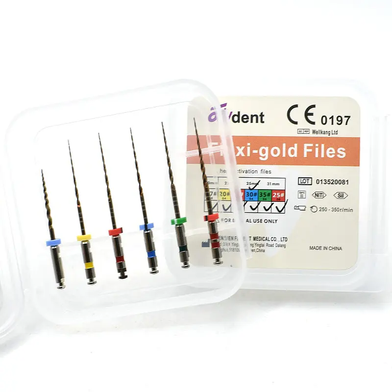 Стоматологический инструмент вращающийся двигатель flexi gold файлы