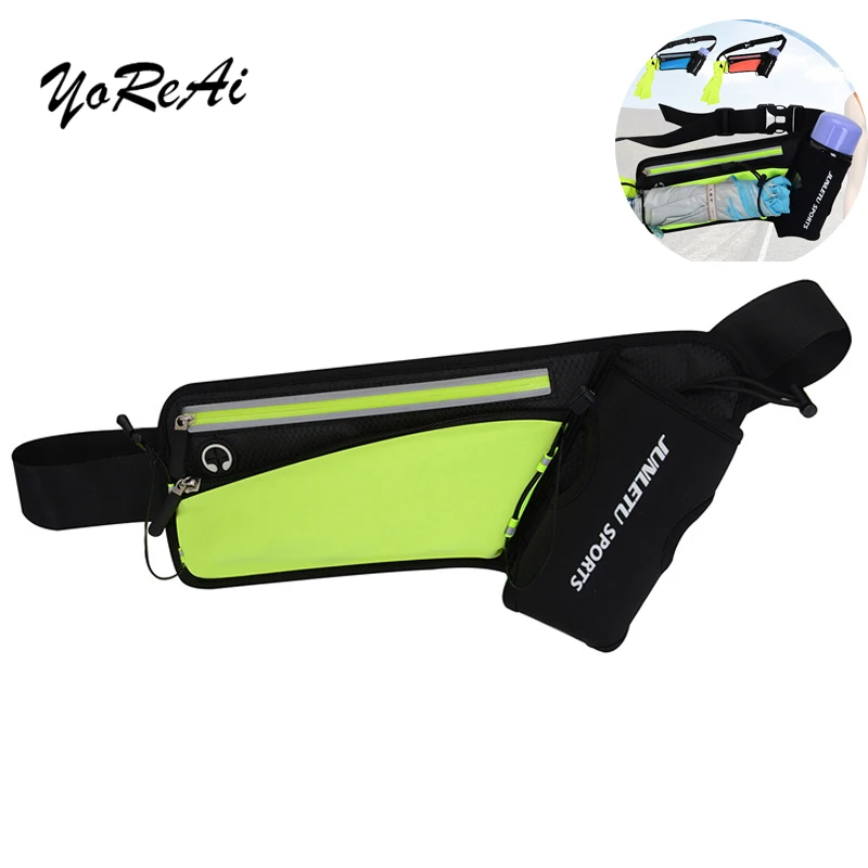 Женская водонепроницаемая поясная сумка YoReAi для бега пробежек велоспорта