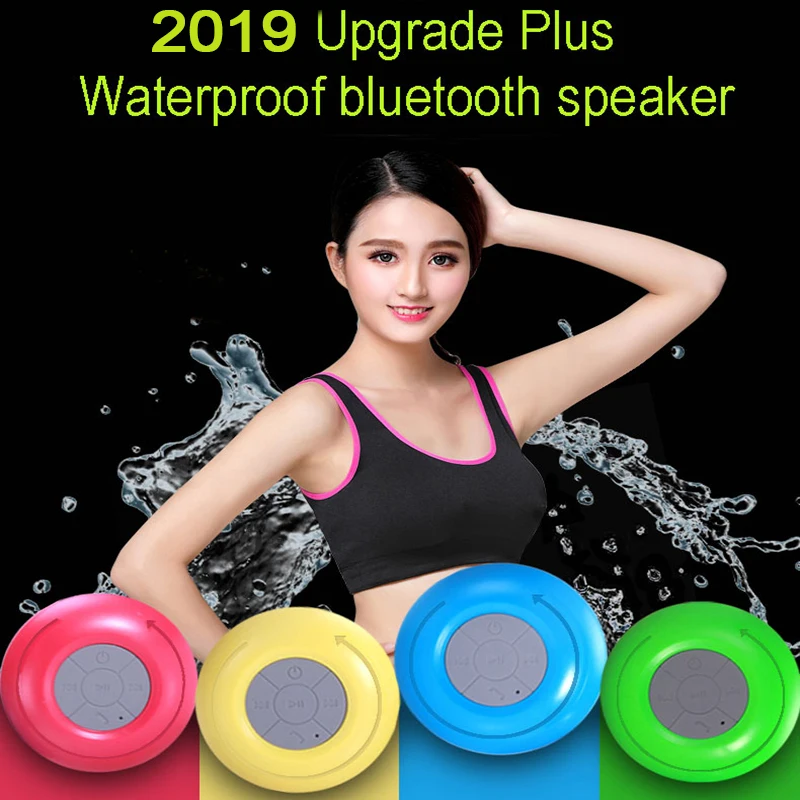 Цветная Водонепроницаемая мини-Колонка Bluetooth портативный сабвуфер звуковая