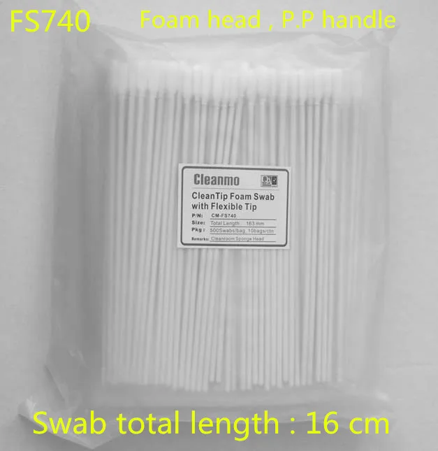 100 чистящие тампоны из полиэстера с длинной ручкой для принтера могут заменить