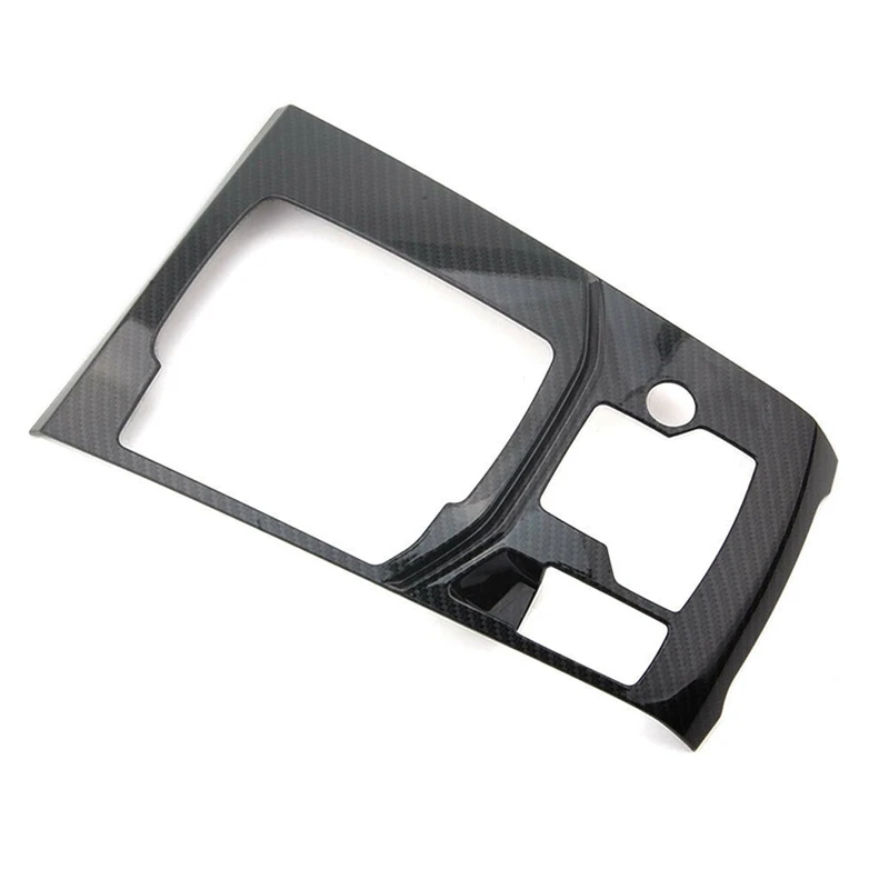 Углеродное волокно стиль ABS внутренняя коробка переключения передач Панель