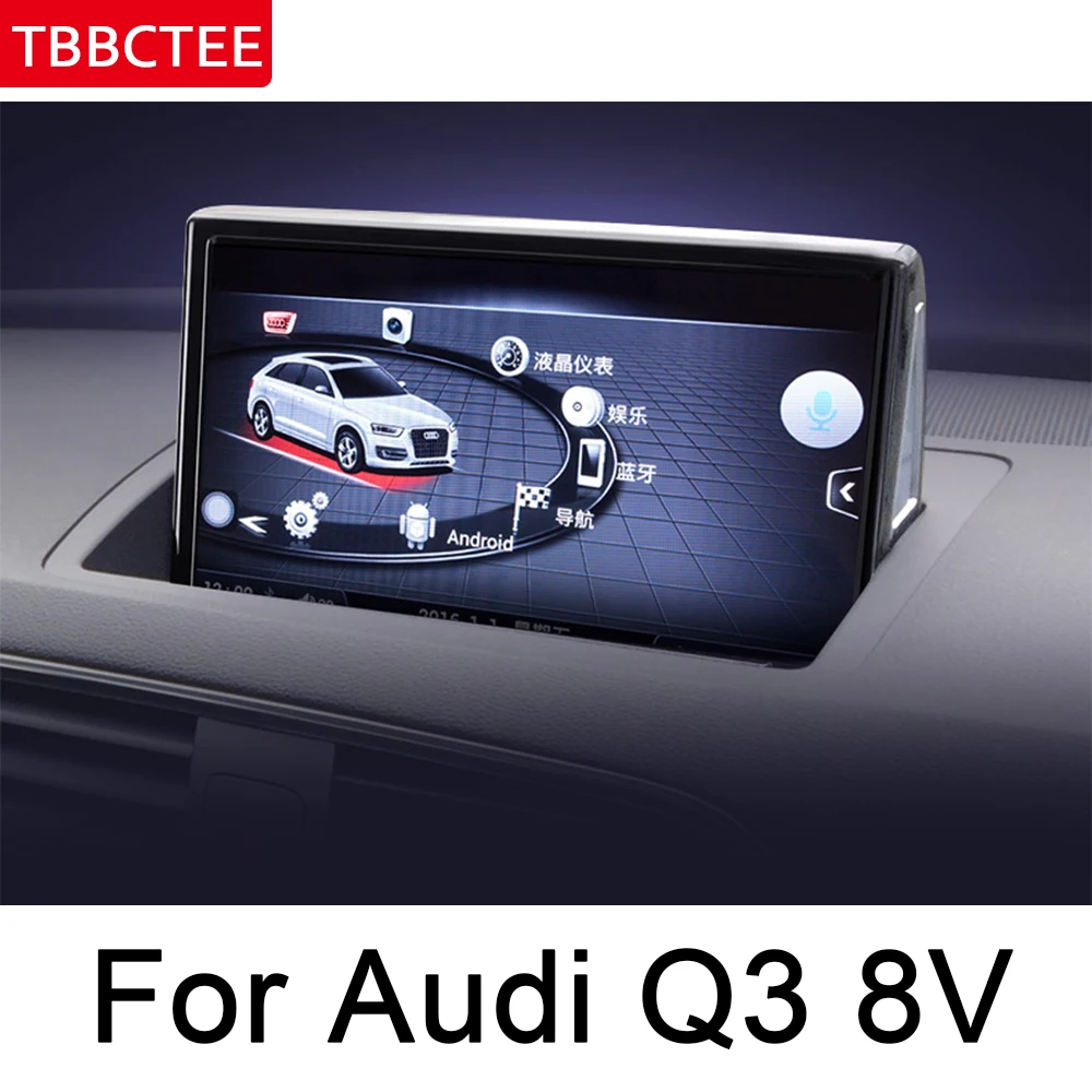 Для Audi Q3 8 в 2011 ~ 2018 MMI IPS Android 2 DIN автомобильный DVD GPS навигатор мультимедийный плеер