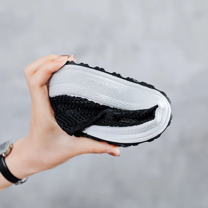

Casual Sports Shoes Women 2021 Summer New Fashion Casual Single Shoes Sports Shoes Breathable Casual Sports Shoes Walking Shoes