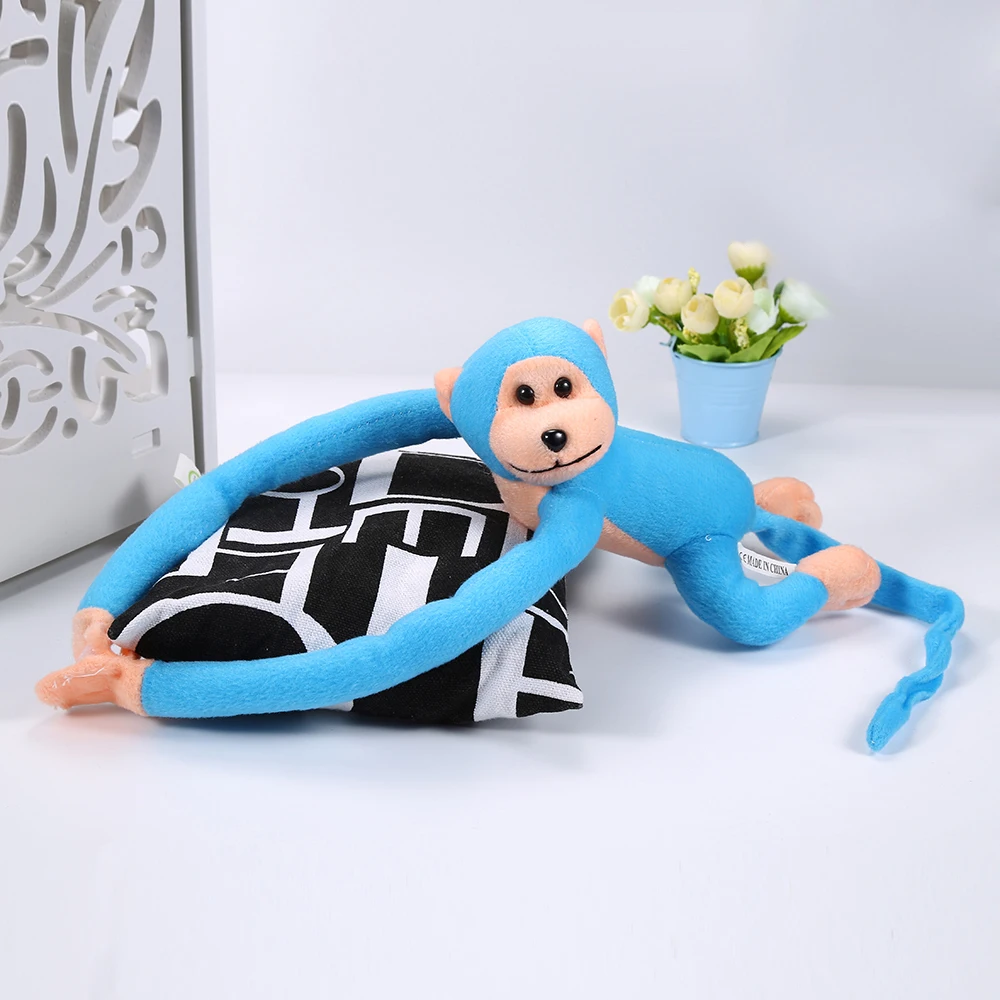 F 60 см Обезьяна с длинными руками Kawaii для спокойного детского сна кукла милые плюшевые игрушки плюшевые животные игрушка для декорации дома игрушка Дети Малыш подарок - Цвет: F