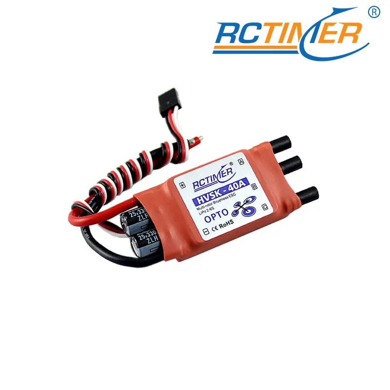 Многовинтовой регулятор скорости Rctimer SimonK OPTO ESC 40A
