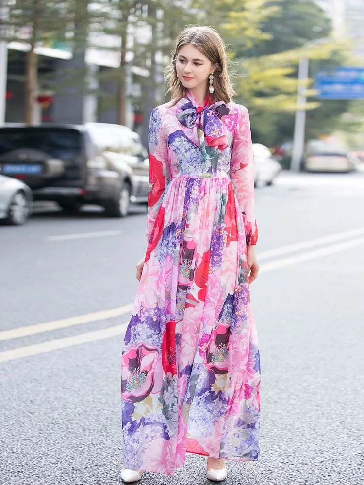 

Платье женское летнее и осеннее с цифровой печатью