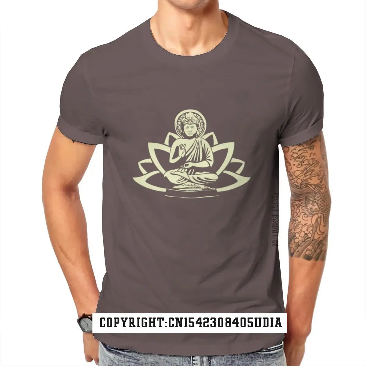 Enlightened Trump Buddha, Funny Wise Donald Retro Men’S Premium T-Shirt Games Funny New Newest Family Tops T Shirt T Shirt